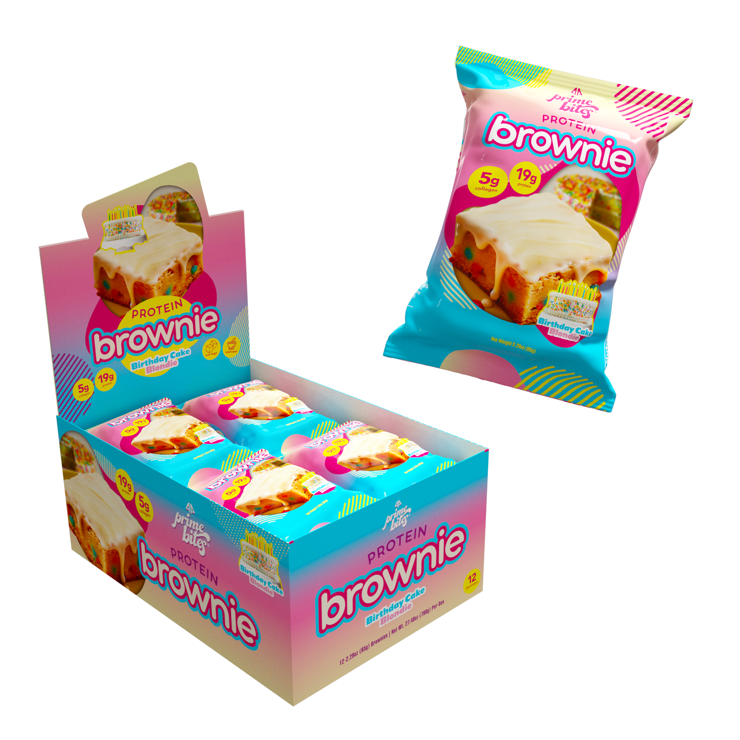 Birthday Cake Blondie