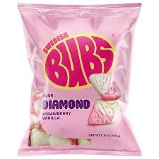 BUBS Sour Diamond Strawberry Vanilla  8ct