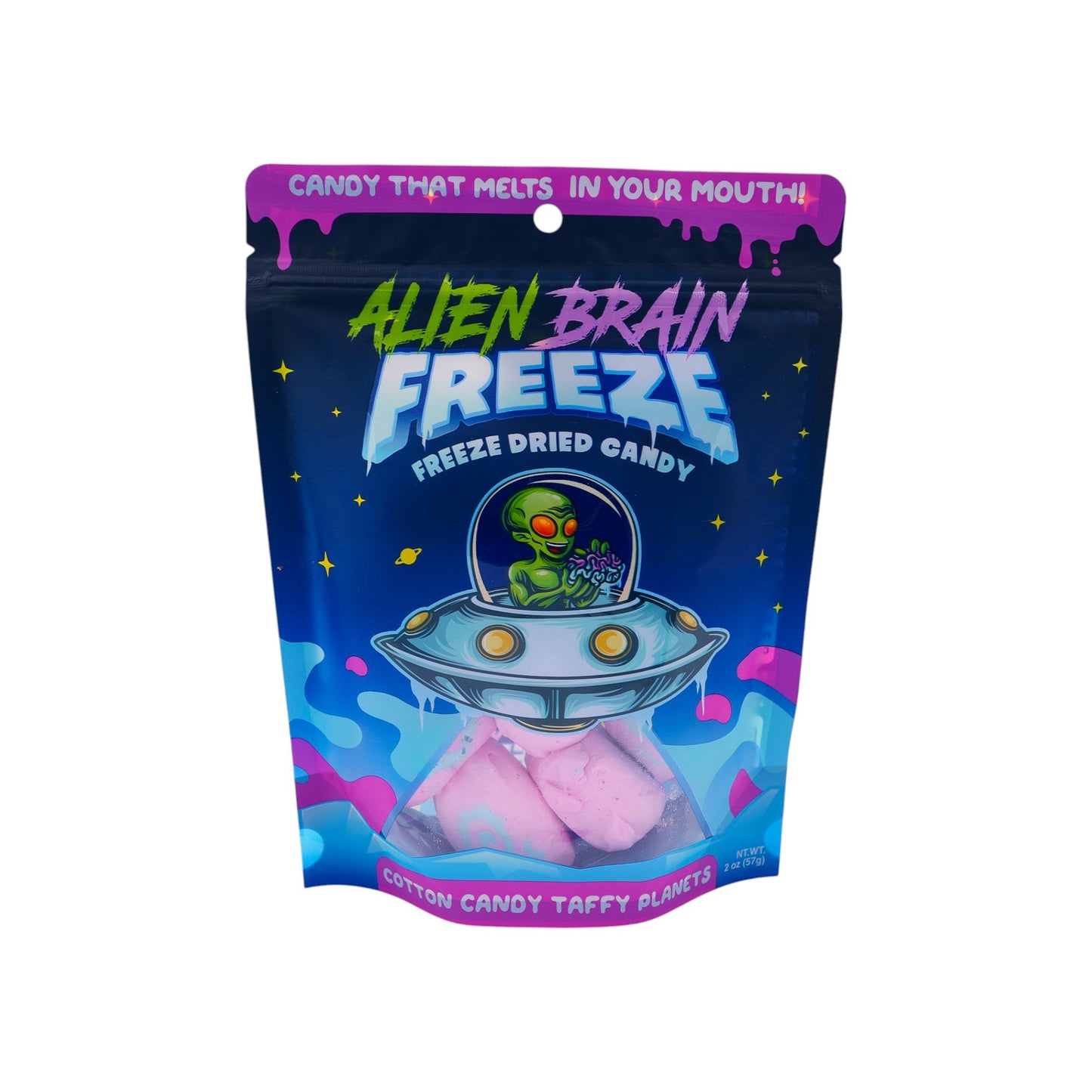 Cotton Candy Taffy Planets - 2oz-12 count (SA)
