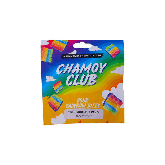 Sour Rainbow Bites 2.5oz- Chamoy Club (SA)