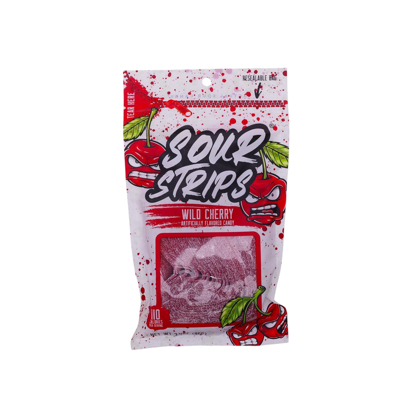 WILD CHERRY- SOUR STRIPS