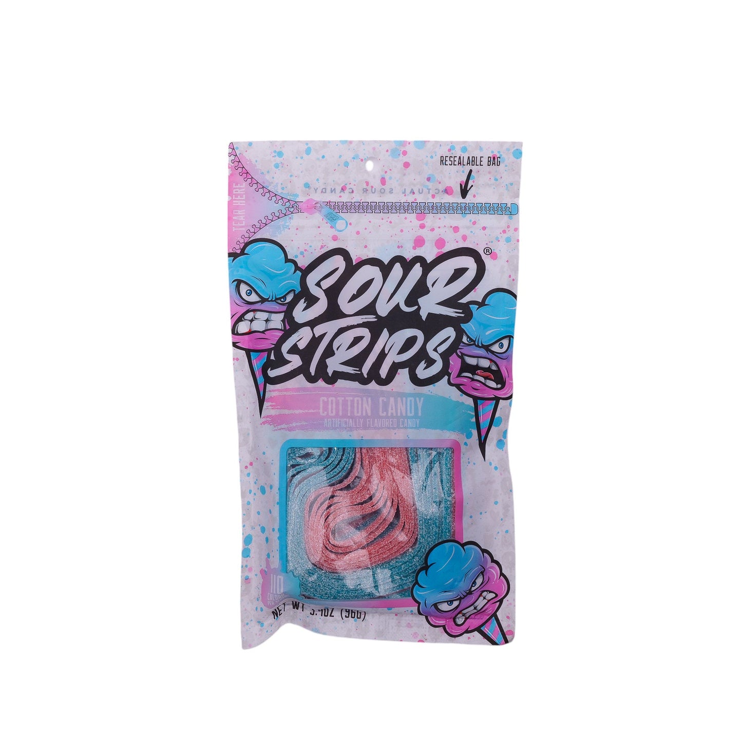 COTTON CANDY- SOUR STRIPS (SA)