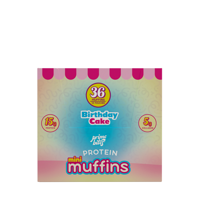 MINI MUFFINS - Birthday Cake